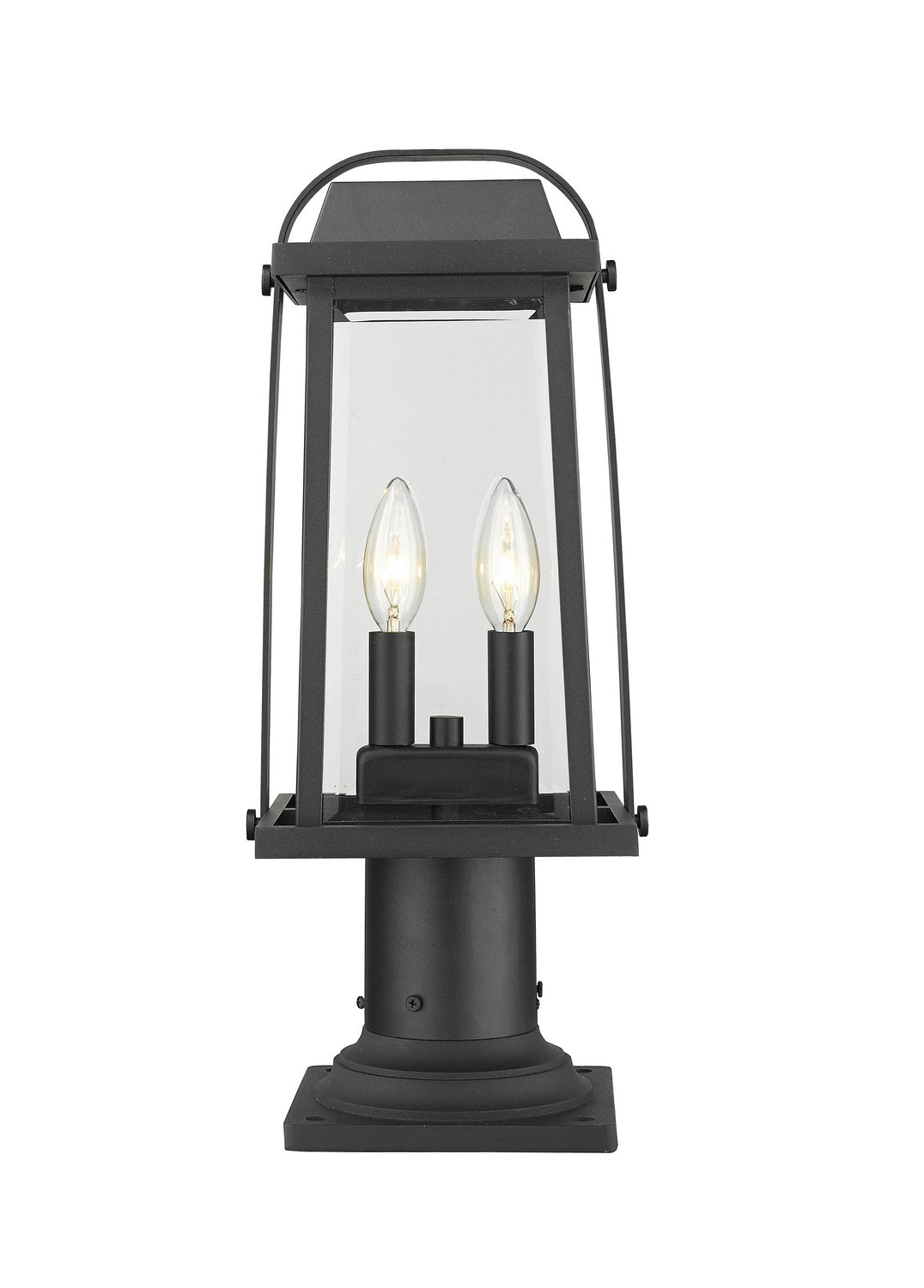 Lanterne sur poteau Millworks Noir, 7 3/4", 18 3/4" – Z-Lite