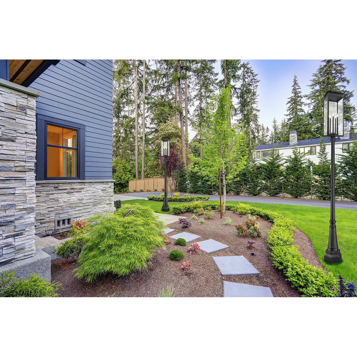 Lampe extérieure sur poteau Nova XL