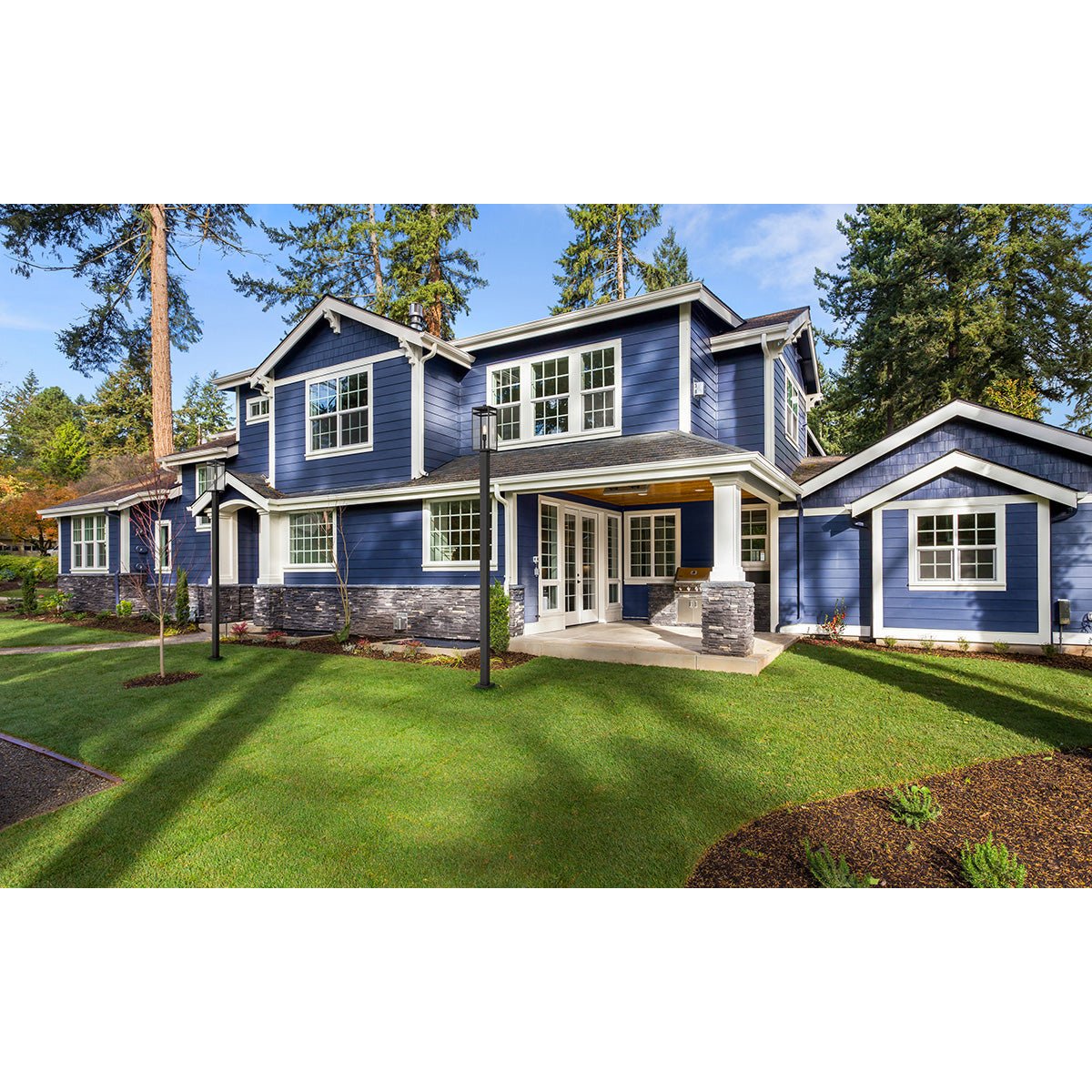 Lampe extérieure sur poteau Nuri