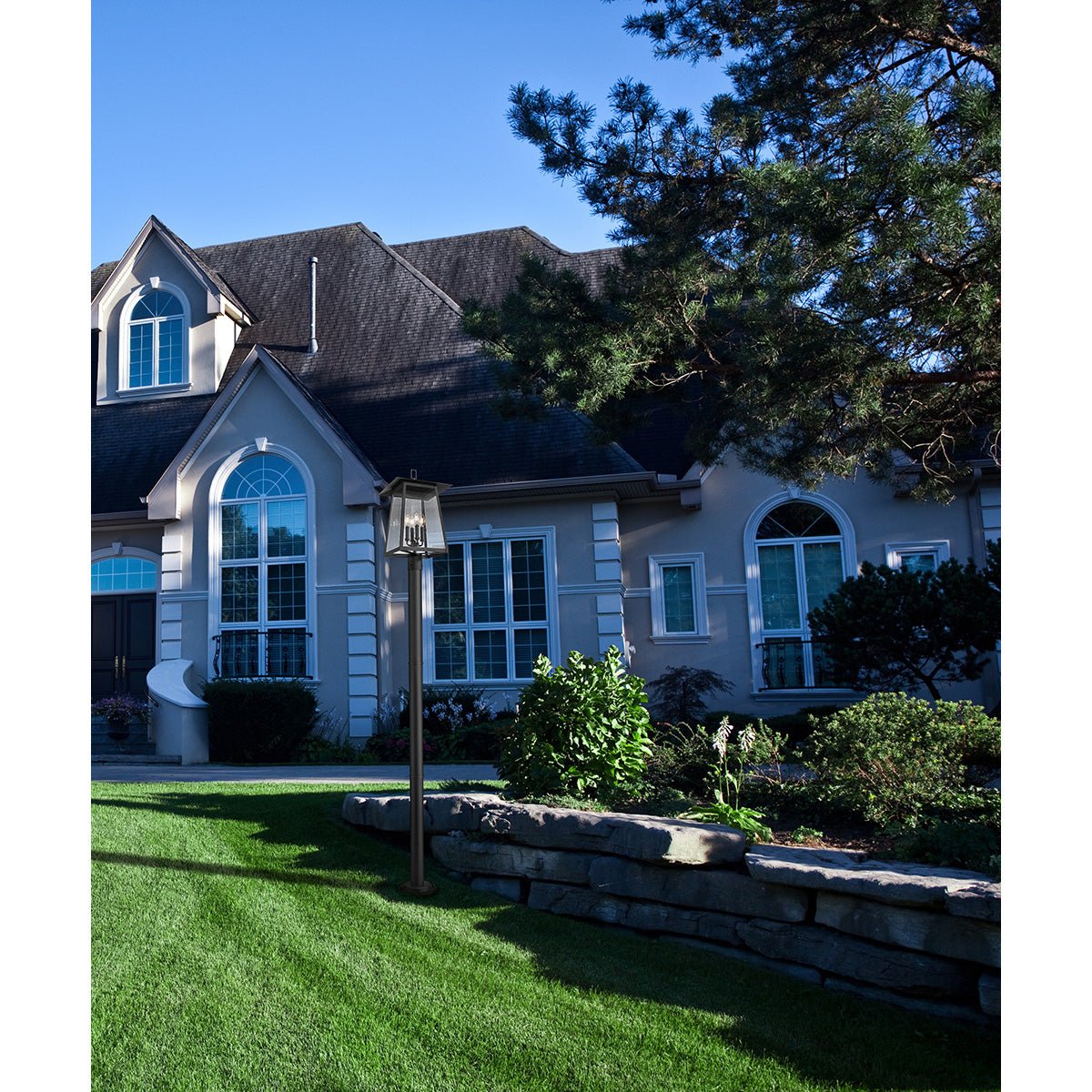 Lampe extérieure sur poteau Rainer