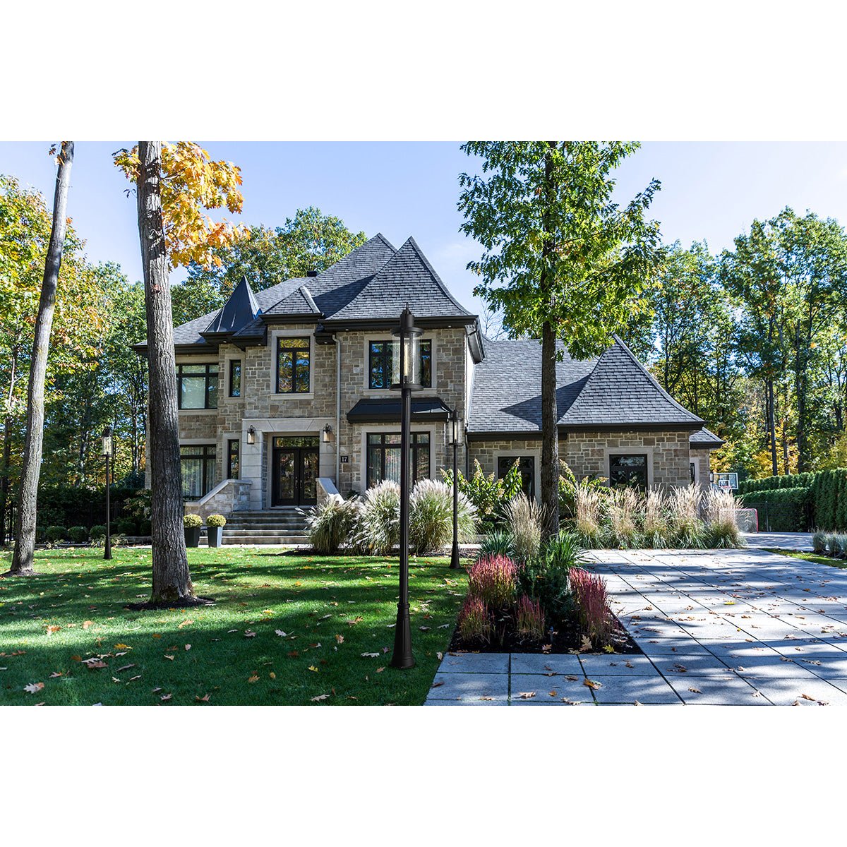 Lampe extérieure sur poteau Roundhouse XL