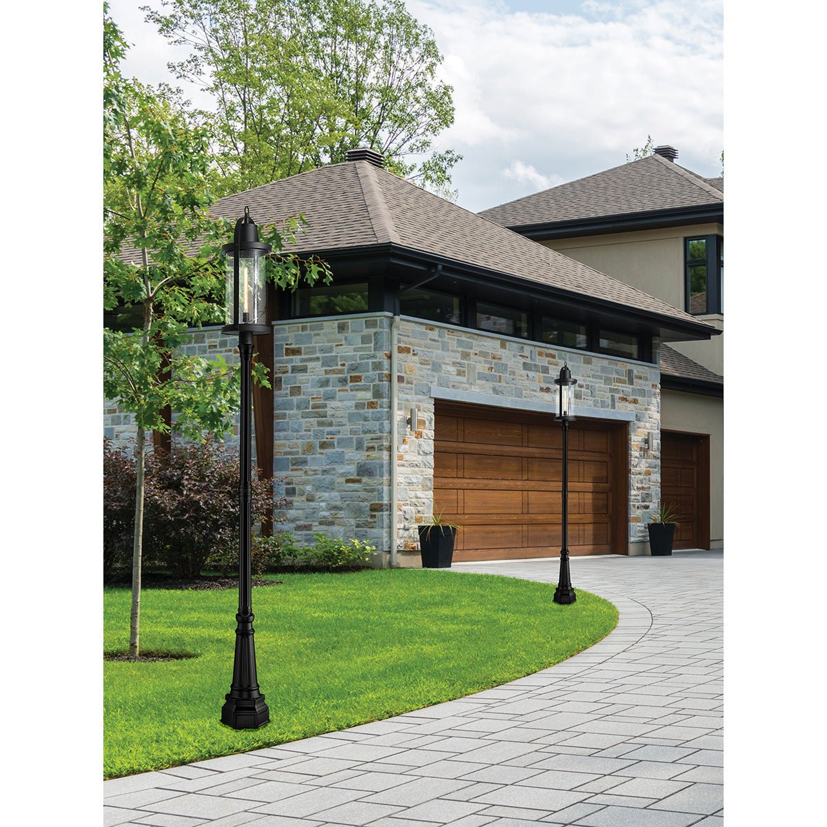 Lampe extérieure sur poteau Roundhouse XL