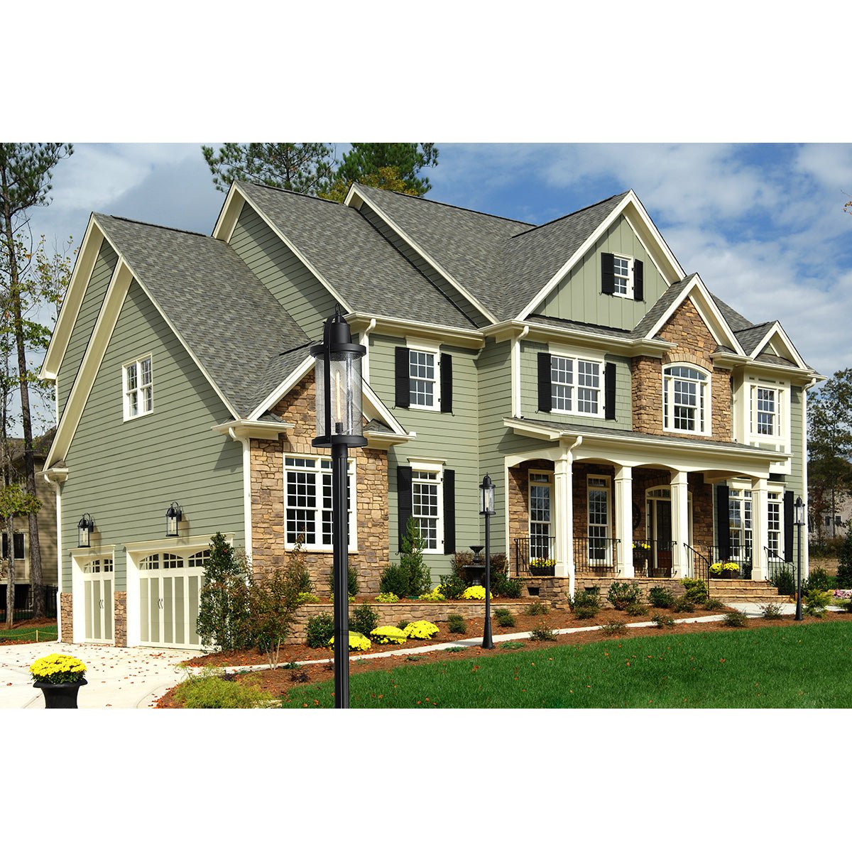 Lampe extérieure sur poteau Roundhouse XL