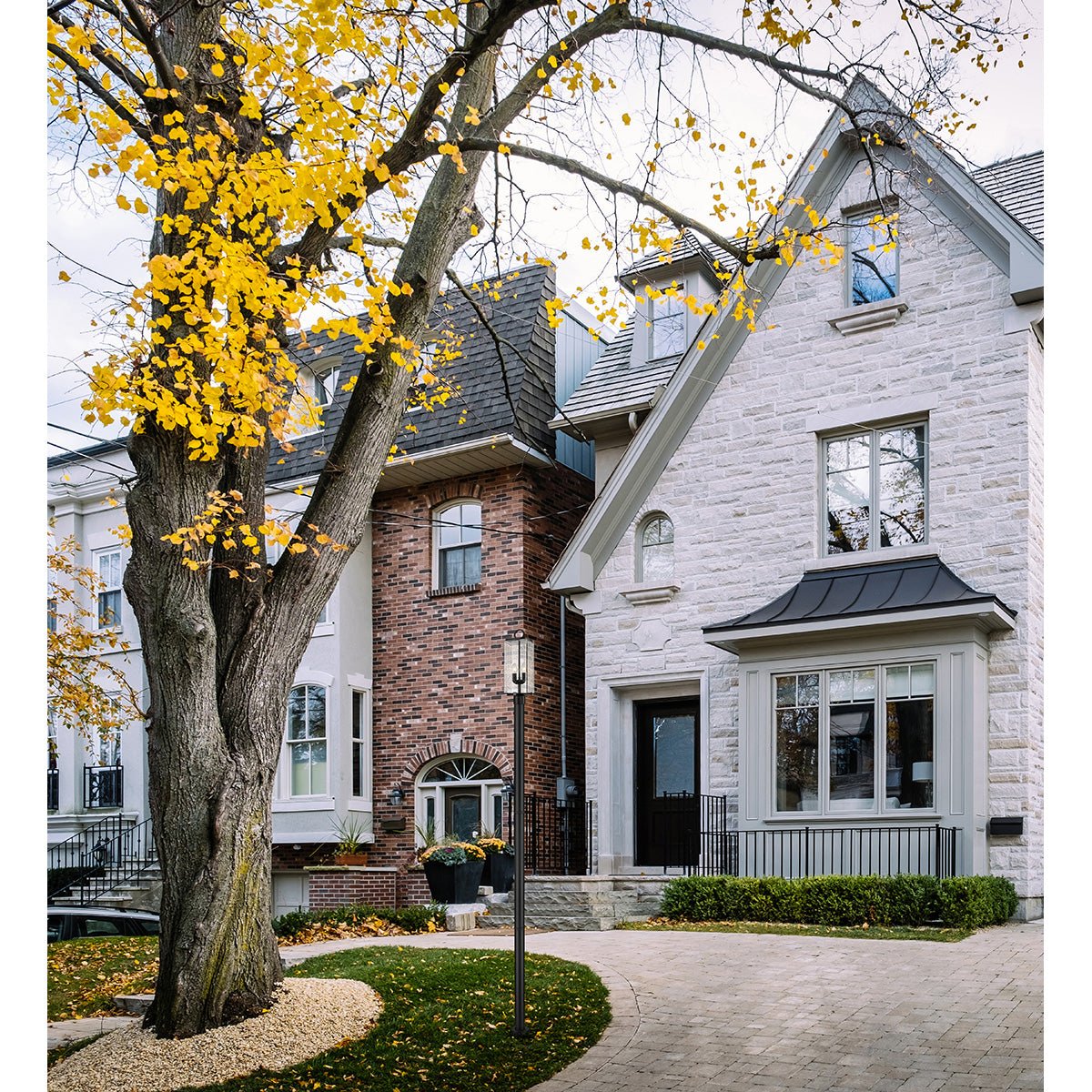 Lampe extérieure sur poteau Sana M