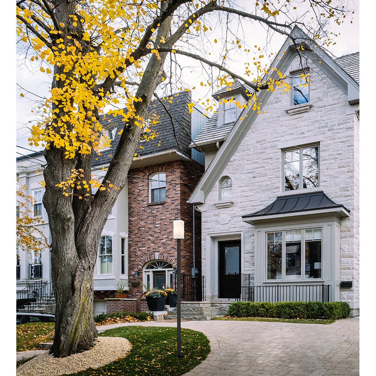 Lampe extérieure sur poteau Sana M