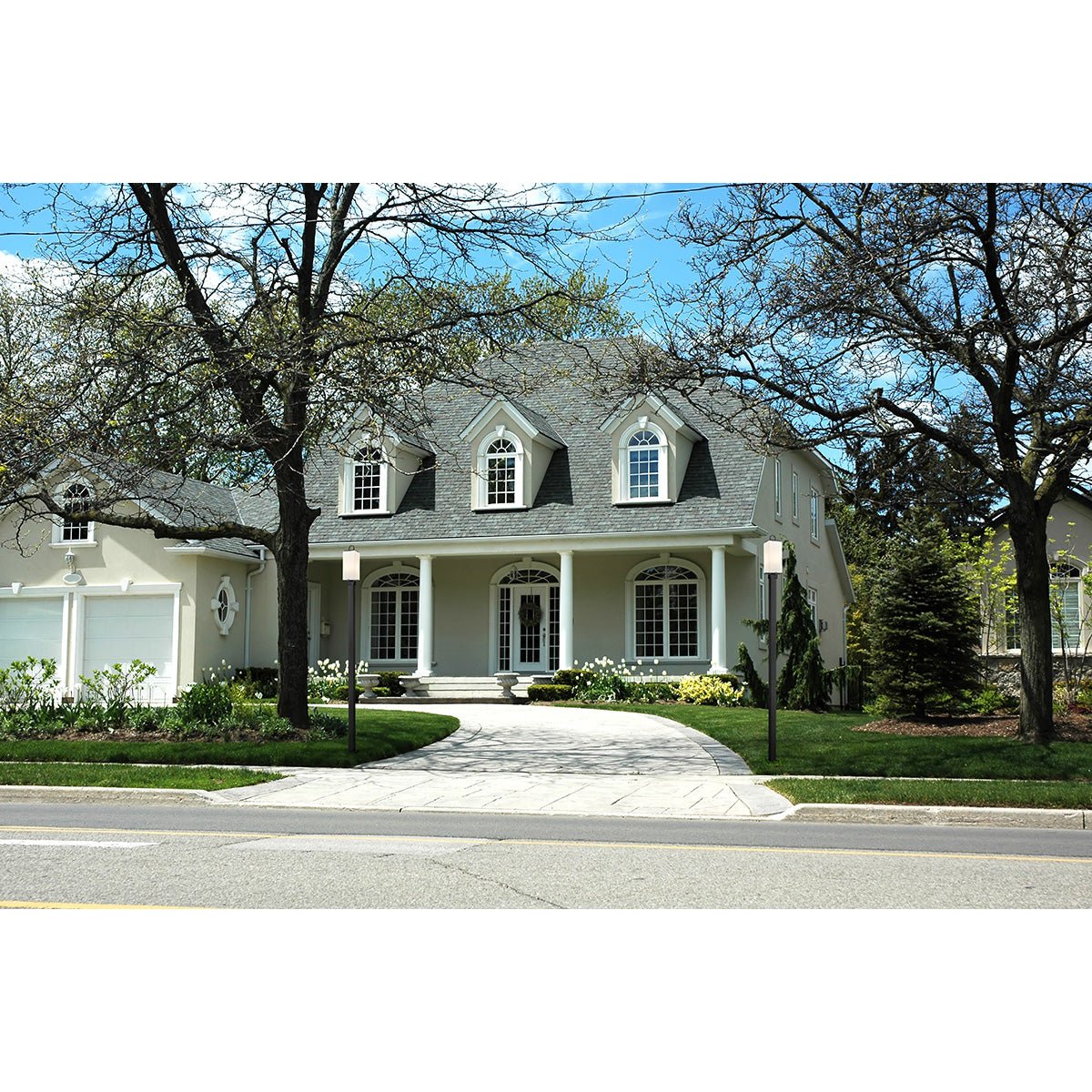 Lampe extérieure sur poteau Sana M