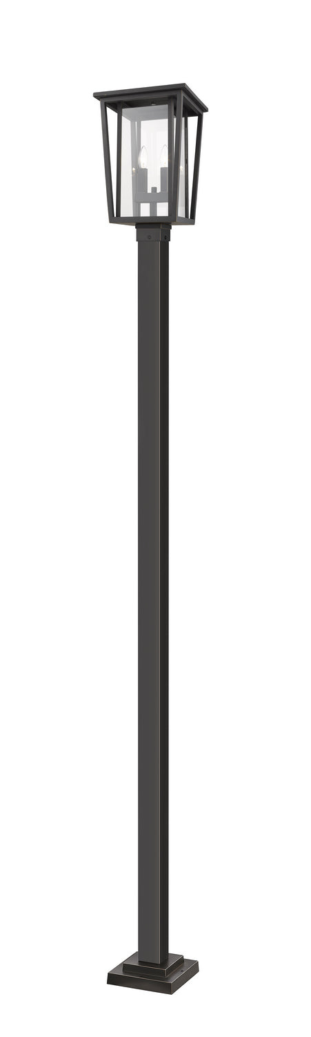 Lanterne sur poteau Seoul Bronze huilé, 113 1/4" – Z-Lite