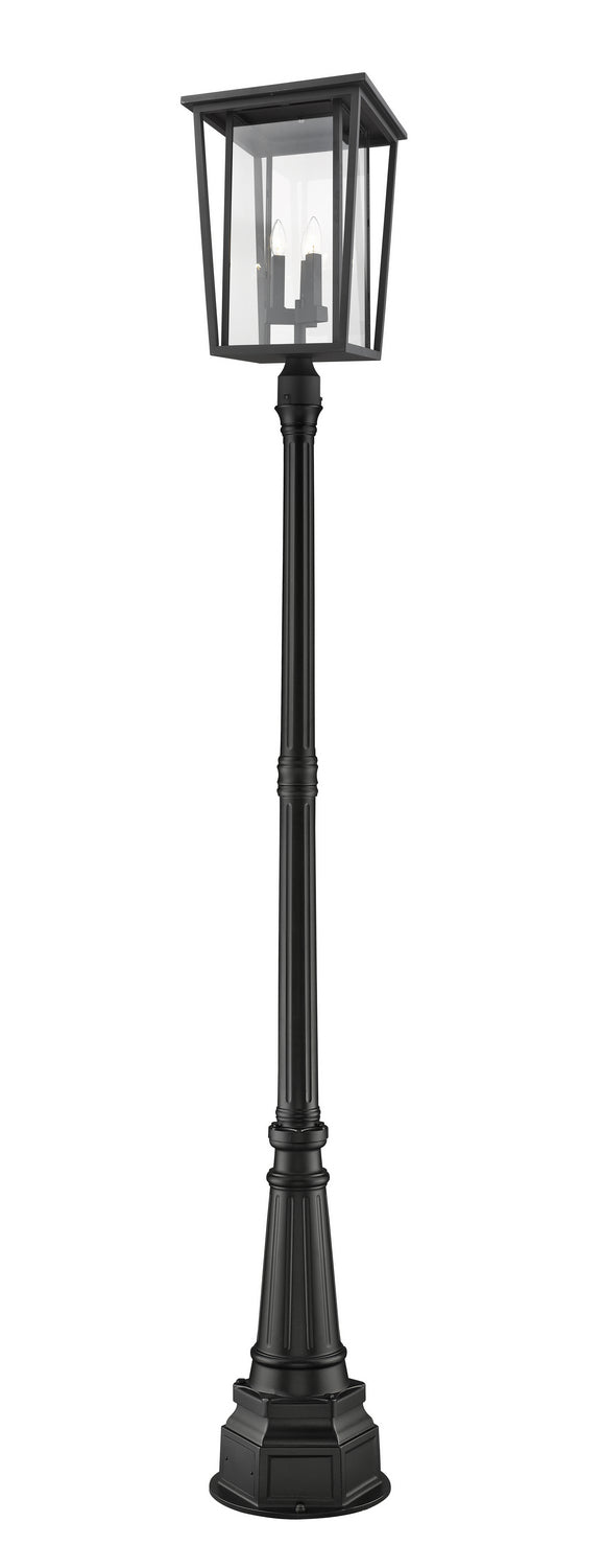Lanterne sur poteau Seoul Noir, 105 1/2" – Z-Lite