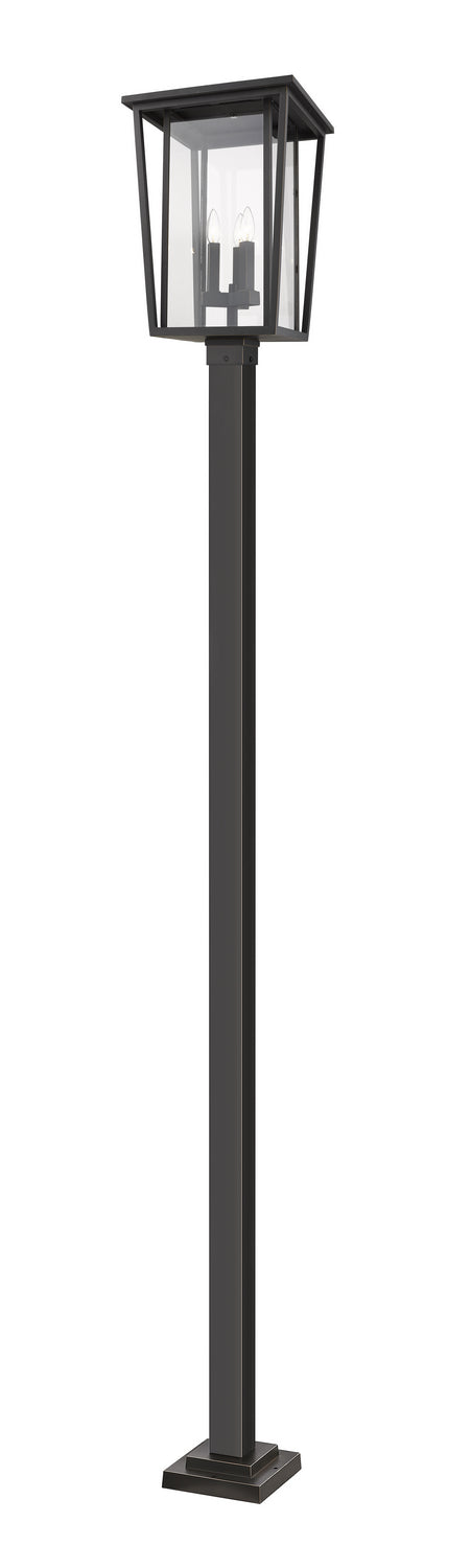Lanterne sur poteau Seoul Bronze huilé, 117 1/4" – Z-Lite