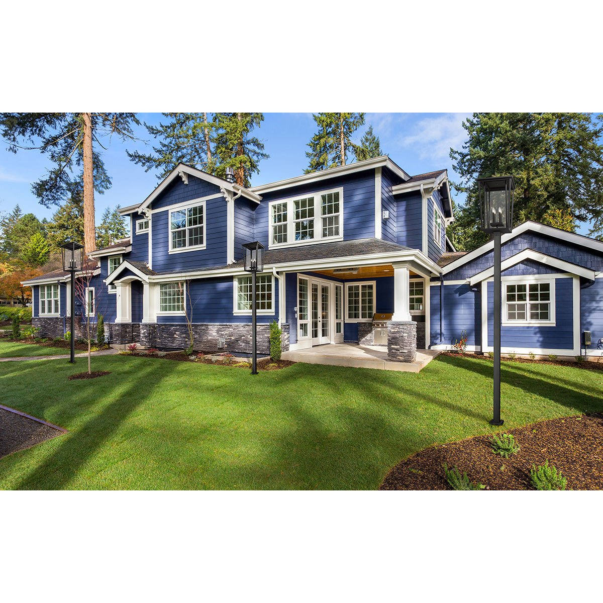 Lampe extérieure sur poteau Seoul XXL