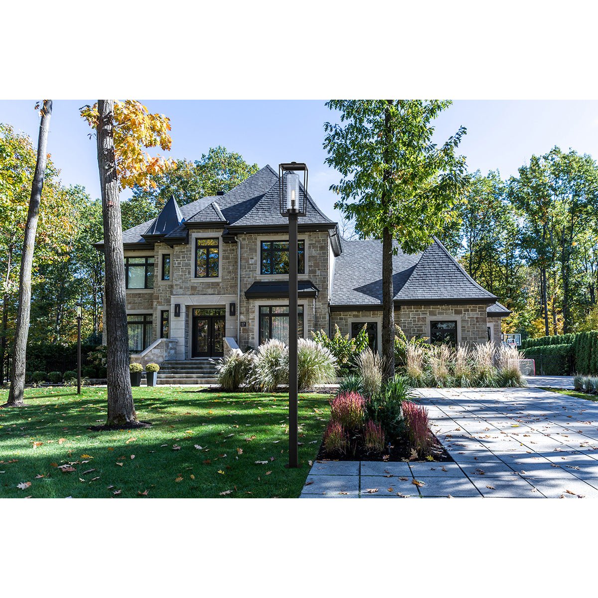 Lampe extérieure sur poteau Sheridan