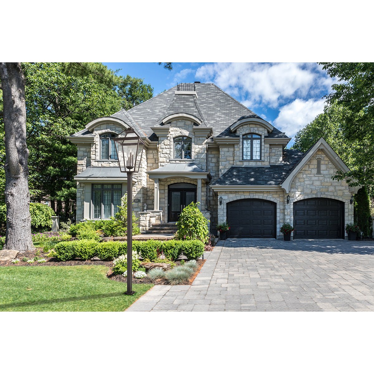 Lampe extérieure sur poteau Talbot XXL