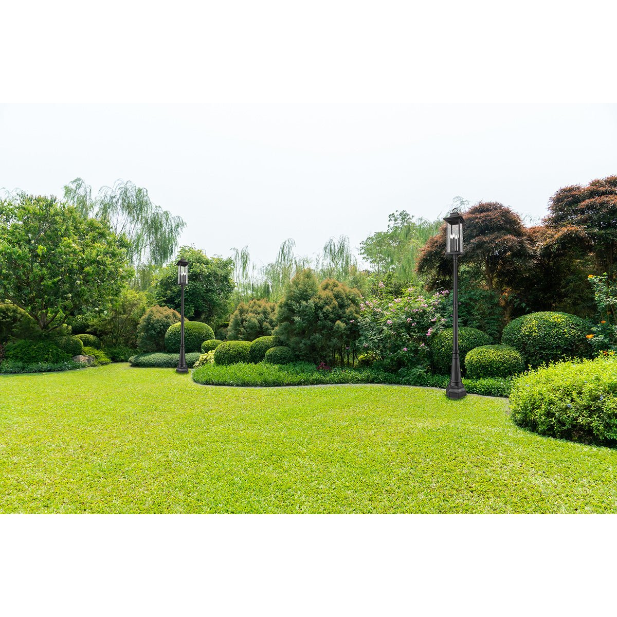 Lampe extérieure sur poteau Tiberius XL