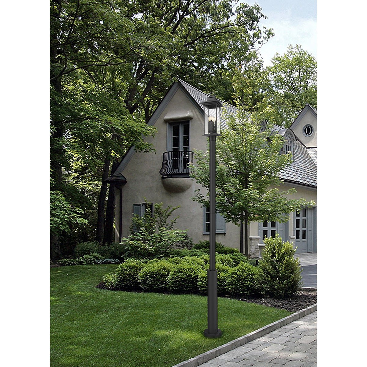 Lampe extérieure sur poteau Tiberius