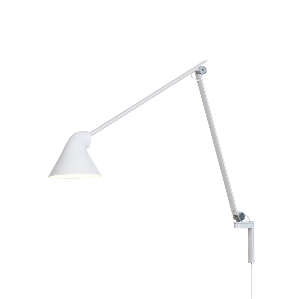Lampe murale NJP Long - Blanc 3000K (Blanc Doux) by Louis Poulsen | Luminaires & cie