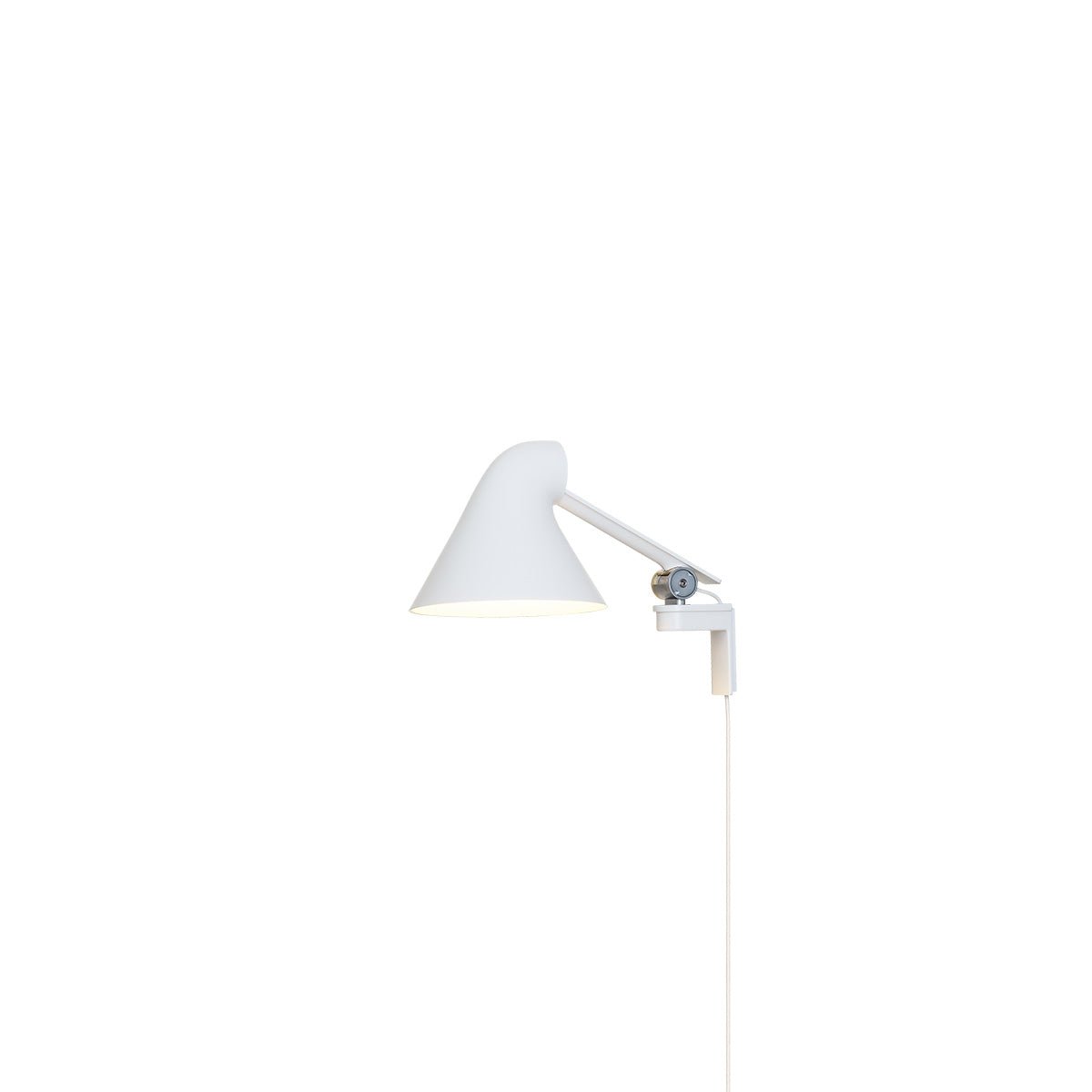 Lampe murale NJP Short - Blanc 2700K (Blanc Chaud) by Louis Poulsen | Luminaires & cie