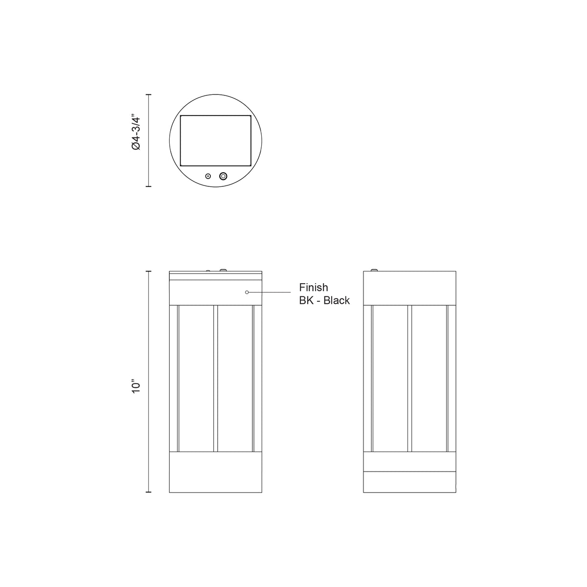 Lampe portable Suara 10" – vue 4