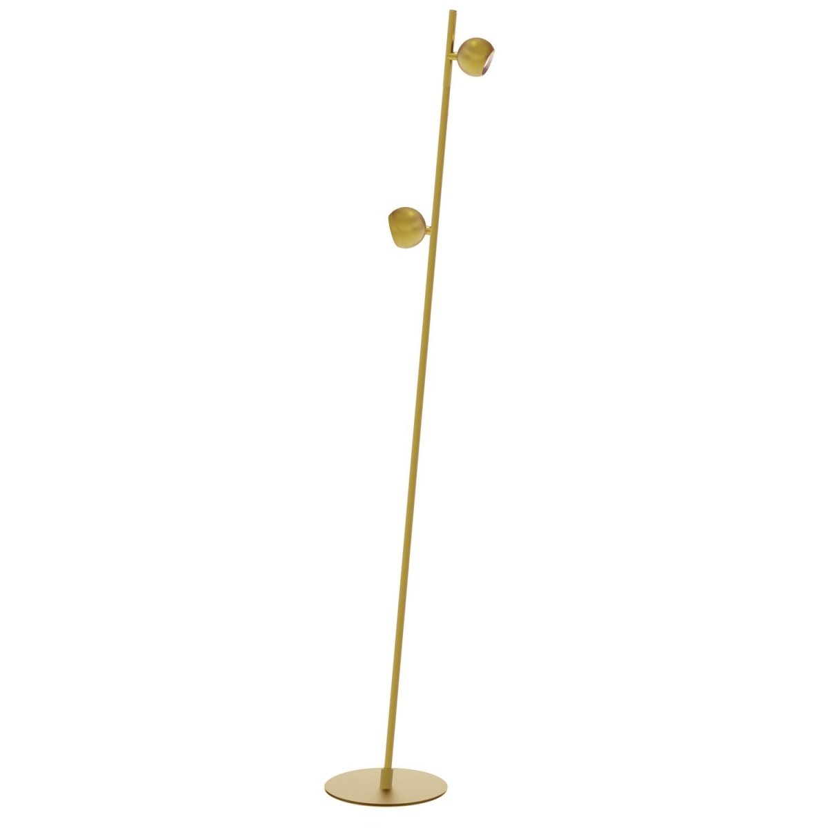 Lampe sur pied Fernanda - Laiton vieilli by Dainolite | Luminaires & cie