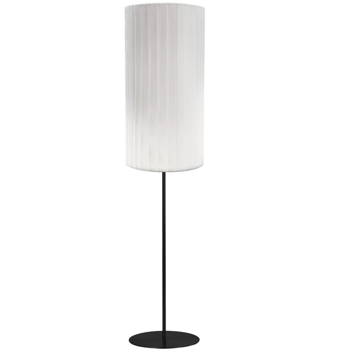 Lampe sur pied Frankie Blanc / Noir mat – Dainolite