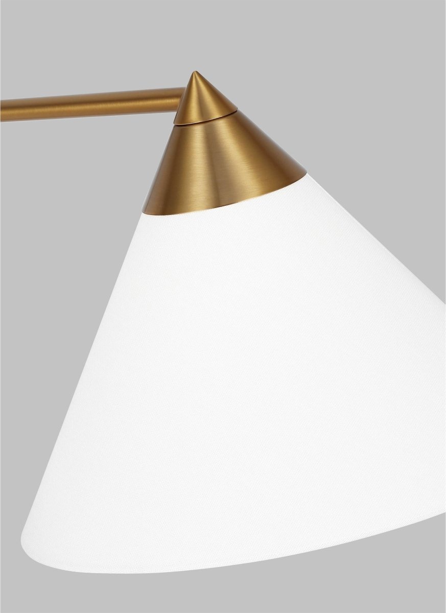 Lampe sur pied Franklin - Laiton brûlé by Visual Comfort Studio | Luminaires & cie