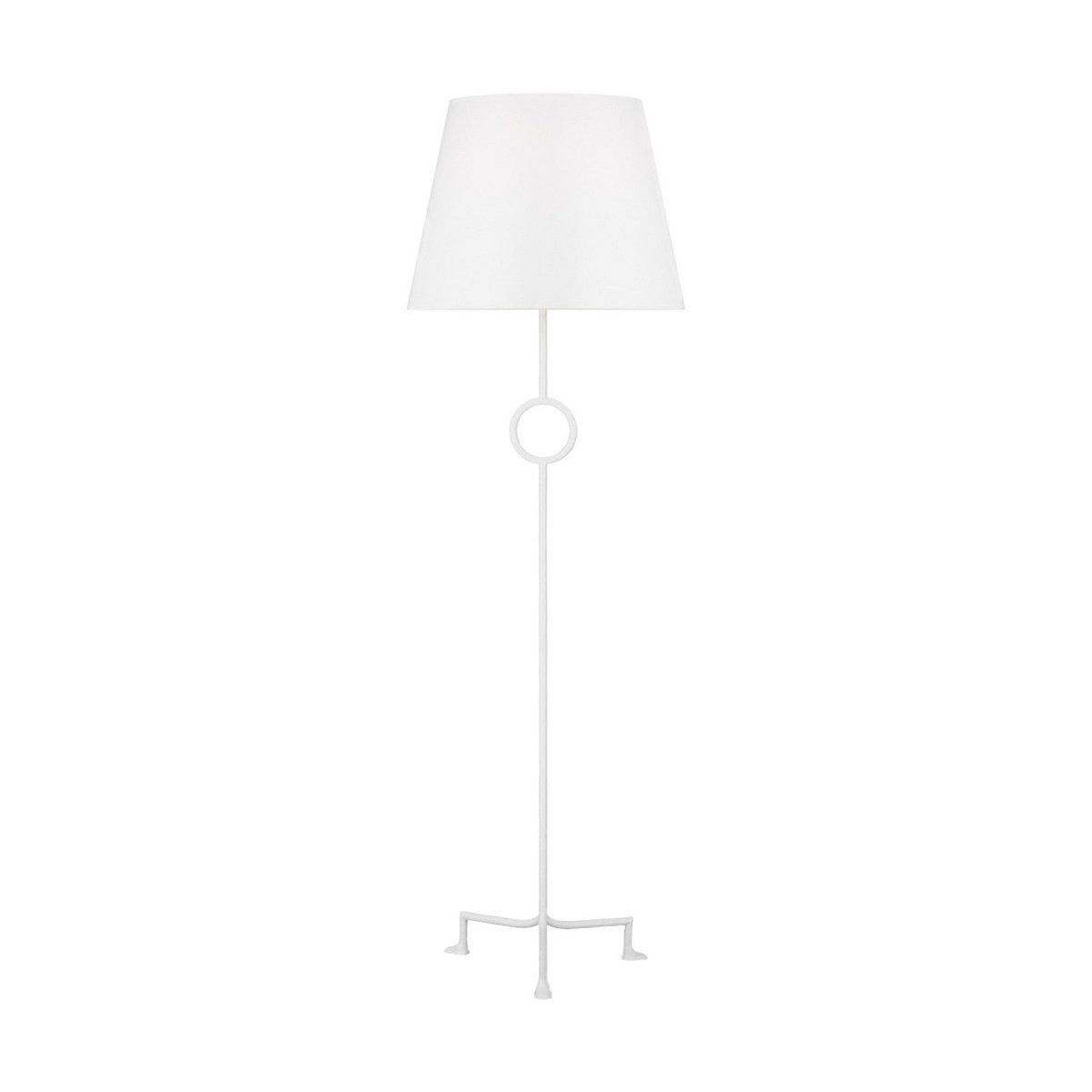 Lampe sur pied Montour - Blanc mat by Visual Comfort Studio | Luminaires & cie