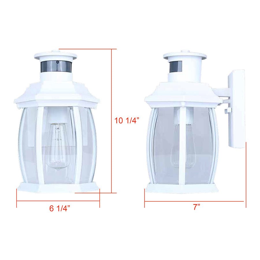 Lanterne extérieure Buckly - Blanc by Canarm | Luminaires & cie