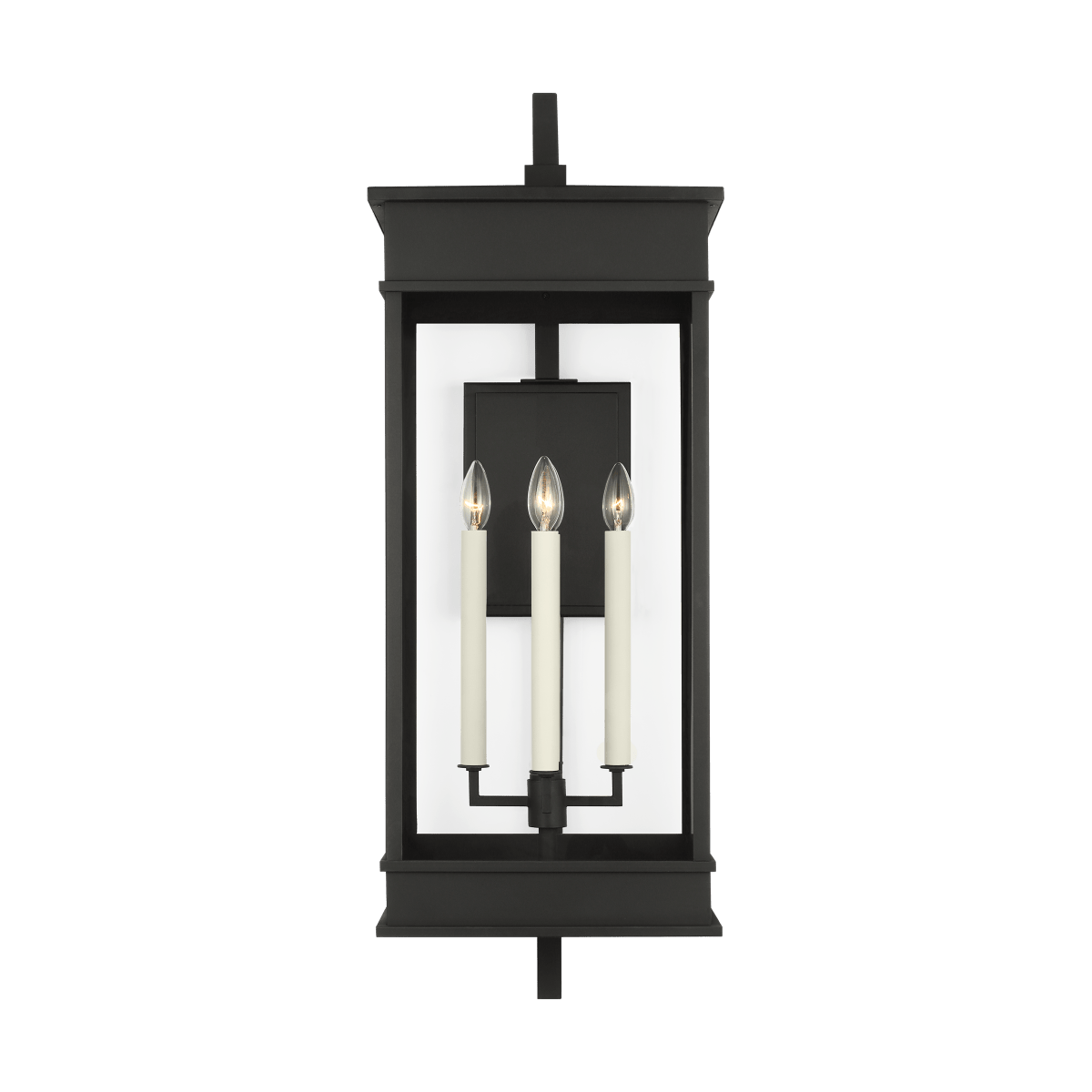 Lanterne extérieure Cupertino - Black texturé 13 1/4" 4 by Visual Comfort Studio | Luminaires & cie