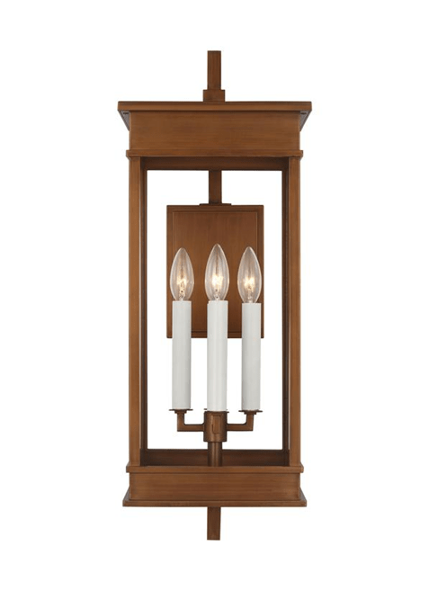 Lanterne extérieure Cupertino - Cuivre naturel 9 5/8" 4 by Visual Comfort Studio | Luminaires & cie