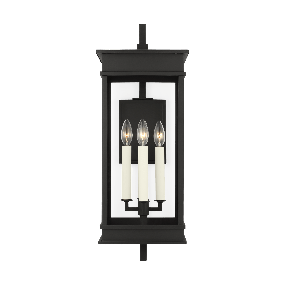 Lanterne extérieure Cupertino - Black texturé 9 5/8" 4 by Visual Comfort Studio | Luminaires & cie