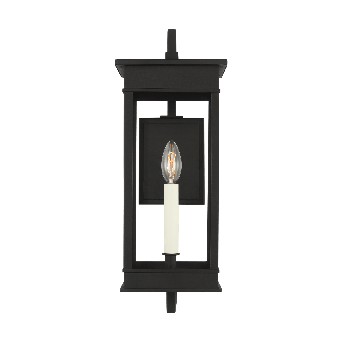 Lanterne extérieure Cupertino - Black texturé 7 1/8" 1 by Visual Comfort Studio | Luminaires & cie