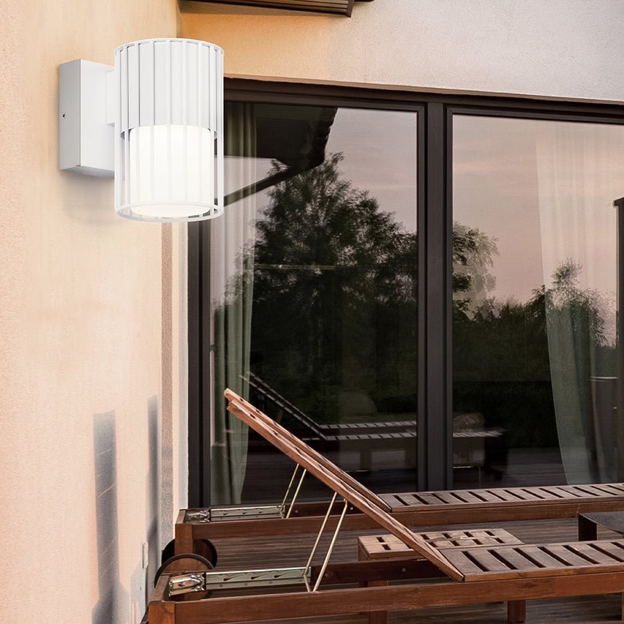 Lanterne extérieure Javon - Blanc 13" by Canarm | Luminaires & cie