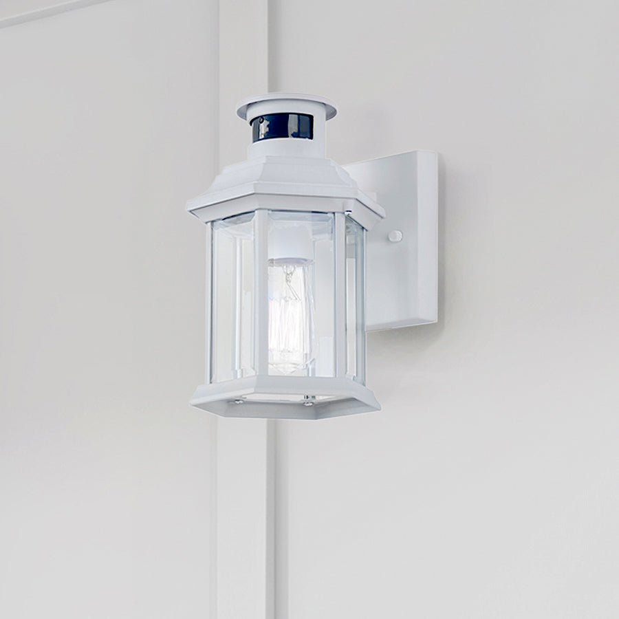 Lanterne extérieure Kersley - Blanc by Canarm | Luminaires & cie