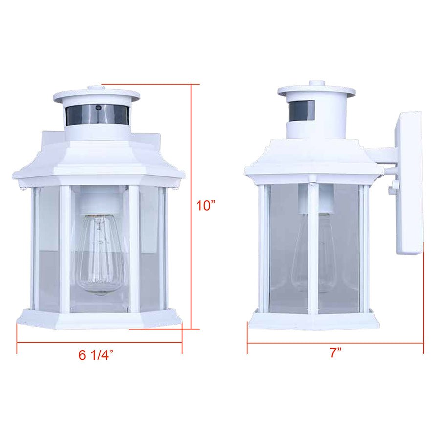 Lanterne extérieure Kersley - Blanc by Canarm | Luminaires & cie