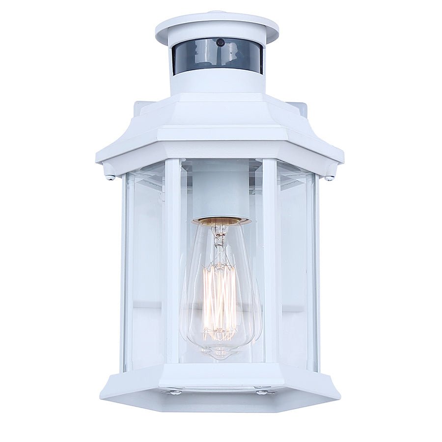 Lanterne extérieure Kersley - Blanc by Canarm | Luminaires & cie