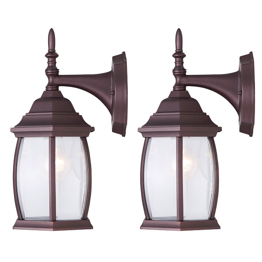 Lanterne extérieure Outdoor - Bronze frotté d'huile 8" by Canarm | Luminaires & cie