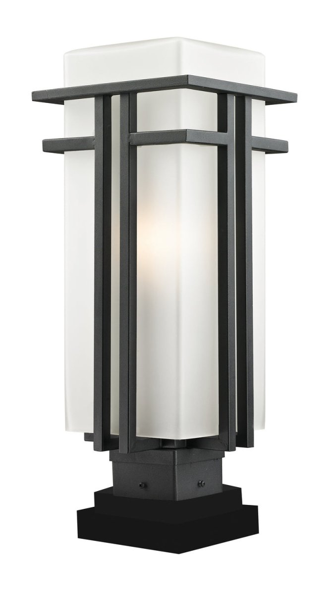 Lanterne extérieure sur socle Abbey - 21 3/4" by Z-Lite | Luminaires & cie