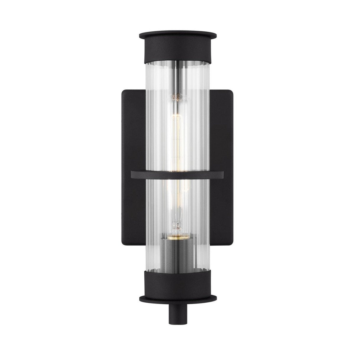 Lanterne murale extérieure Alcona - Noir 12 1/2" by Visual Comfort Studio | Luminaires & cie