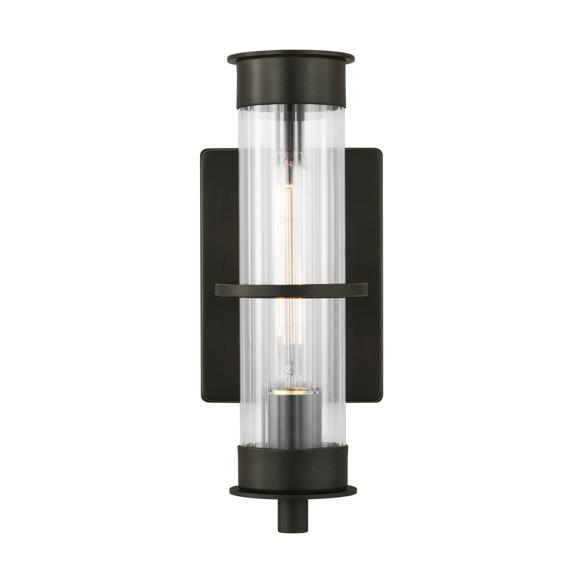 Lanterne murale extérieure Alcona - Bronze antique 12 1/2" by Visual Comfort Studio | Luminaires & cie