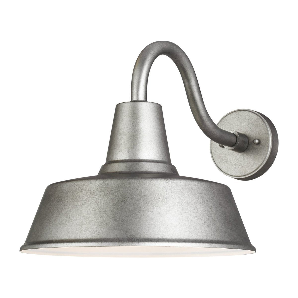 Lanterne murale extérieure Barn Light - Étain vieilli 14" Aluminium by Visual Comfort Studio | Luminaires & cie