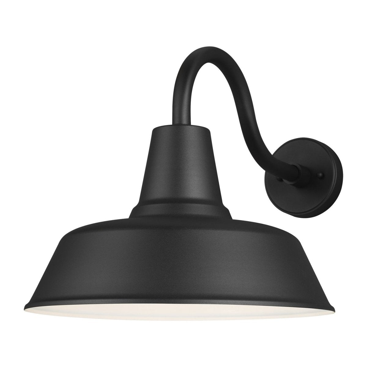 Lanterne murale extérieure Barn Light - Noir 16" Aluminium by Visual Comfort Studio | Luminaires & cie