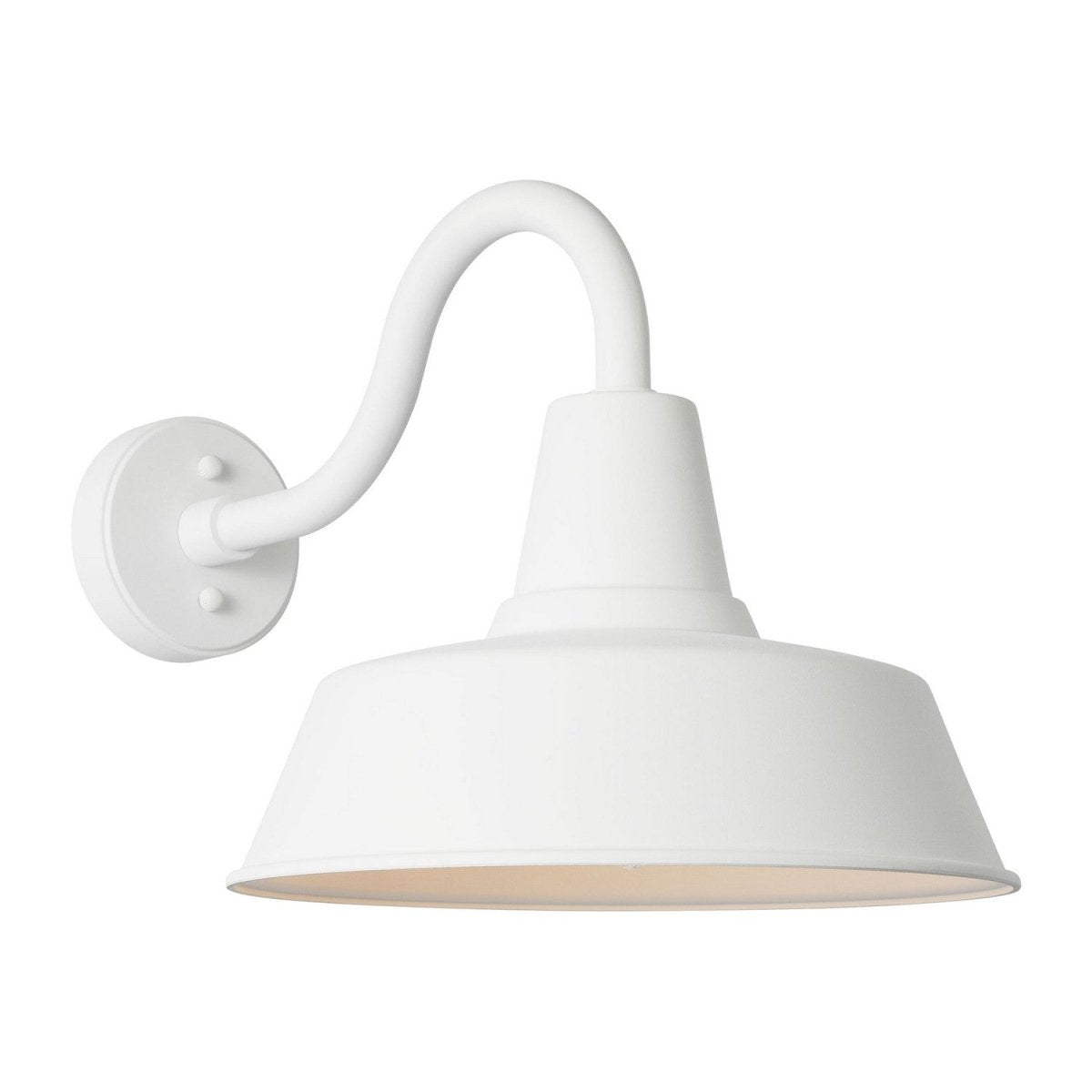 Lanterne murale extérieure Barn Light - Blanc texturé extérieur 14" StoneStrong by Visual Comfort Studio | Luminaires & cie