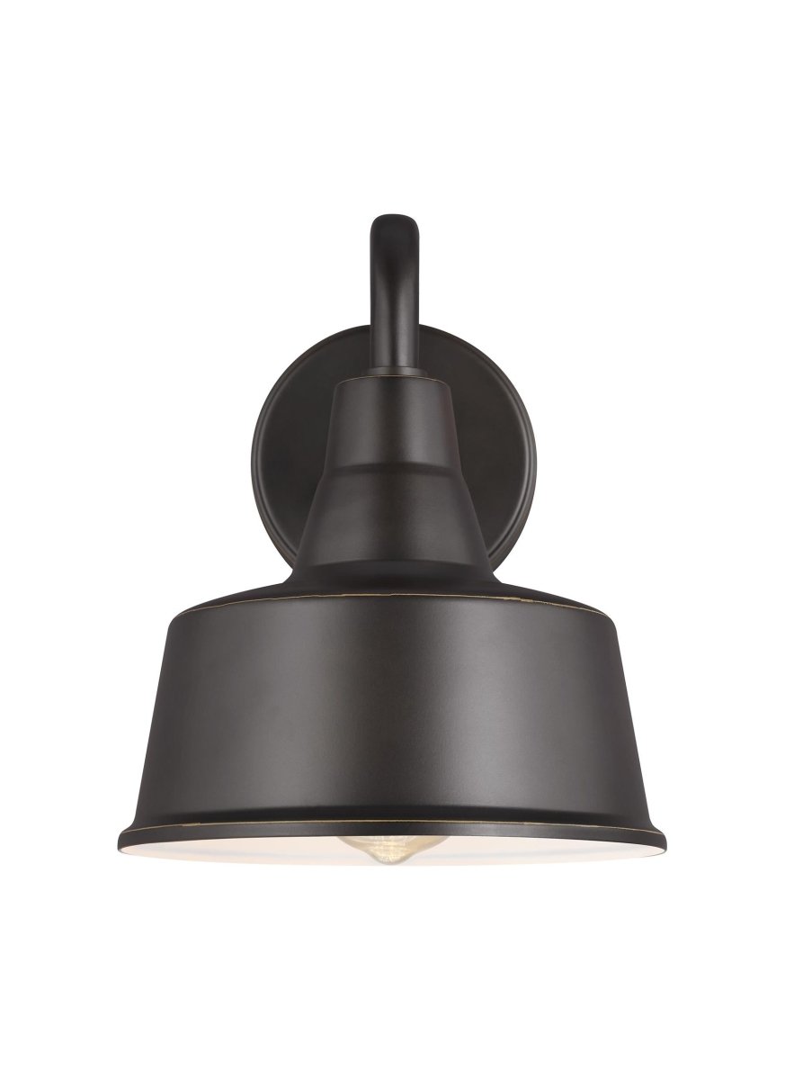 Lanterne murale extérieure Barn Light - Blanc texturé extérieur 16" StoneStrong by Visual Comfort Studio | Luminaires & cie