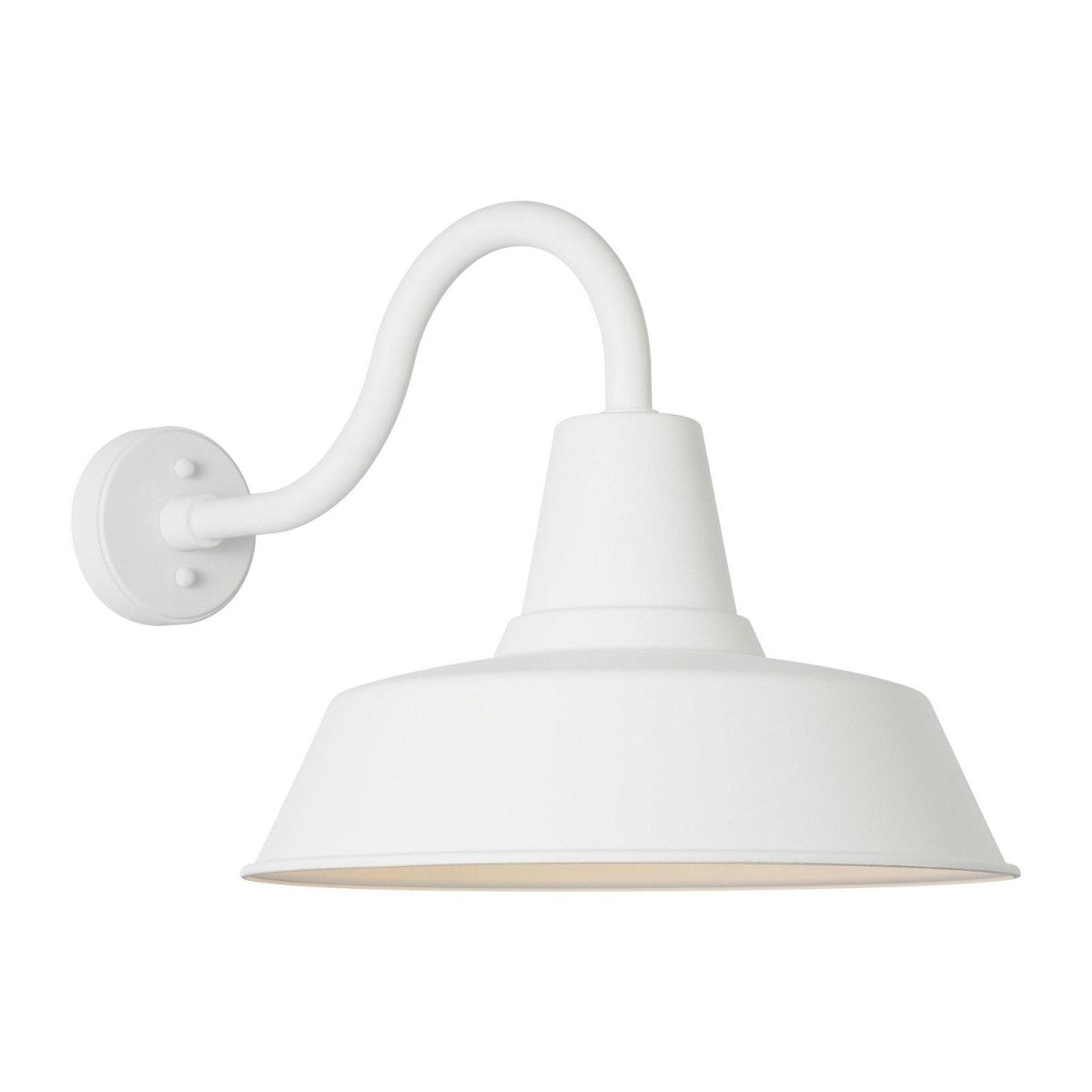 Lanterne murale extérieure Barn Light - Blanc texturé extérieur 16" StoneStrong by Visual Comfort Studio | Luminaires & cie