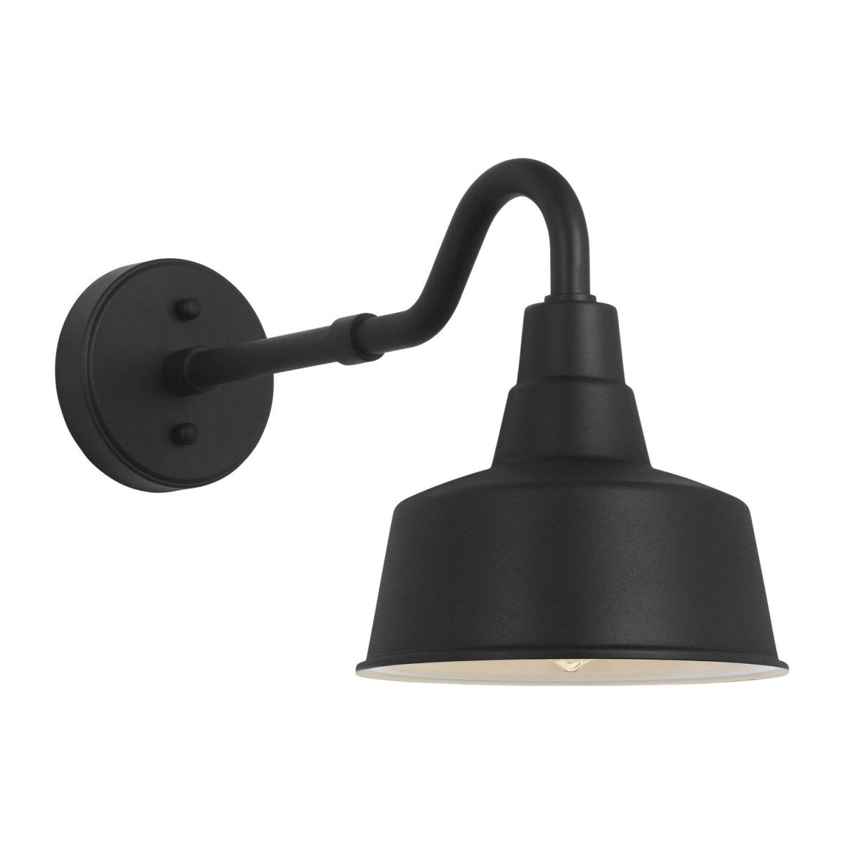 Lanterne murale extérieure Barn Light - Blanc texturé extérieur 16" StoneStrong by Visual Comfort Studio | Luminaires & cie