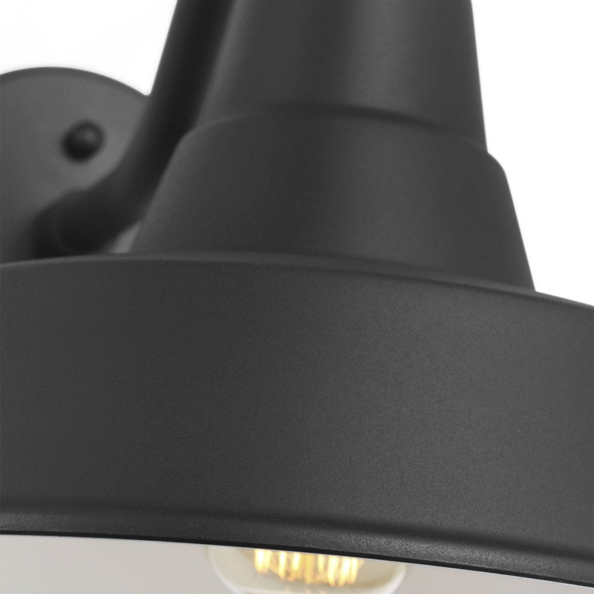 Lanterne murale extérieure Barn Light - Blanc texturé extérieur 16" StoneStrong by Visual Comfort Studio | Luminaires & cie