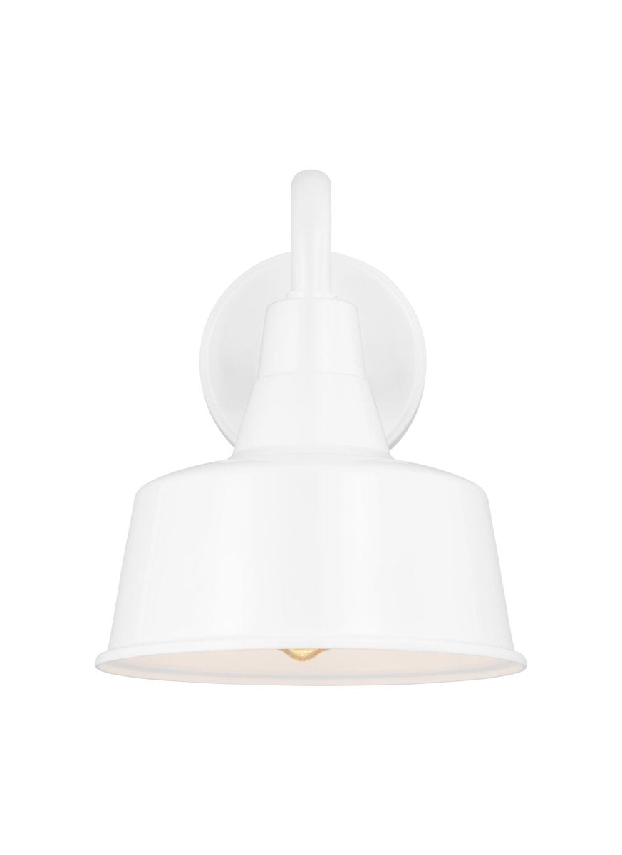 Lanterne murale extérieure Barn Light - Blanc texturé extérieur 16" StoneStrong by Visual Comfort Studio | Luminaires & cie