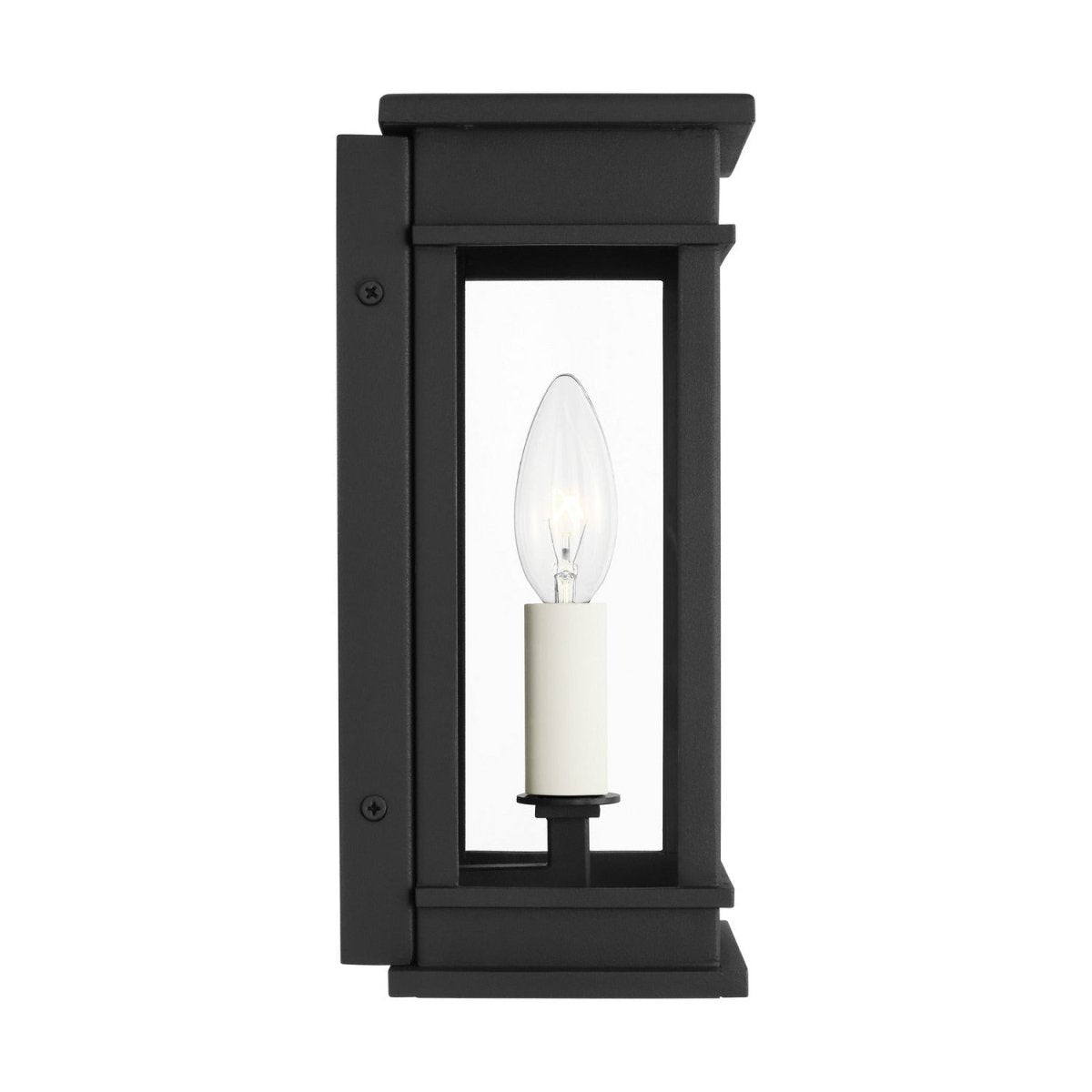 Lanterne murale extérieure Cupertino - Noir texturé 10 1/4" by Visual Comfort Studio | Luminaires & cie