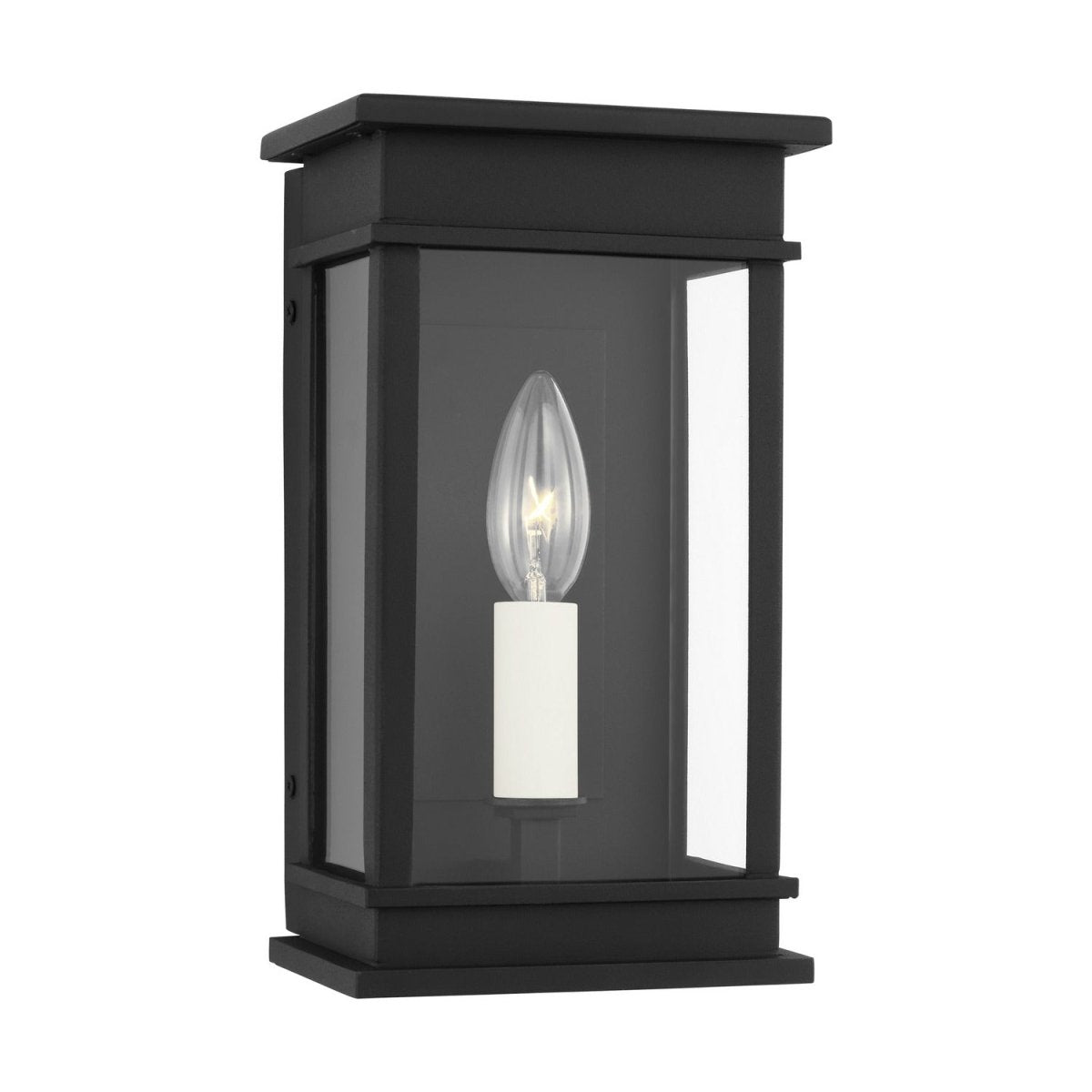 Lanterne murale extérieure Cupertino - Noir texturé 10 1/4" by Visual Comfort Studio | Luminaires & cie
