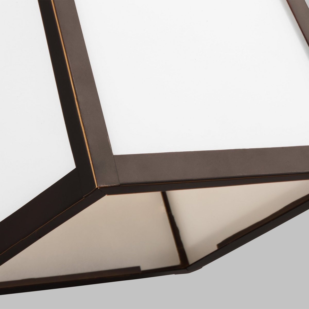Lanterne murale extérieure Founders - Bronze antique 8 1/2" by Visual Comfort Studio | Luminaires & cie