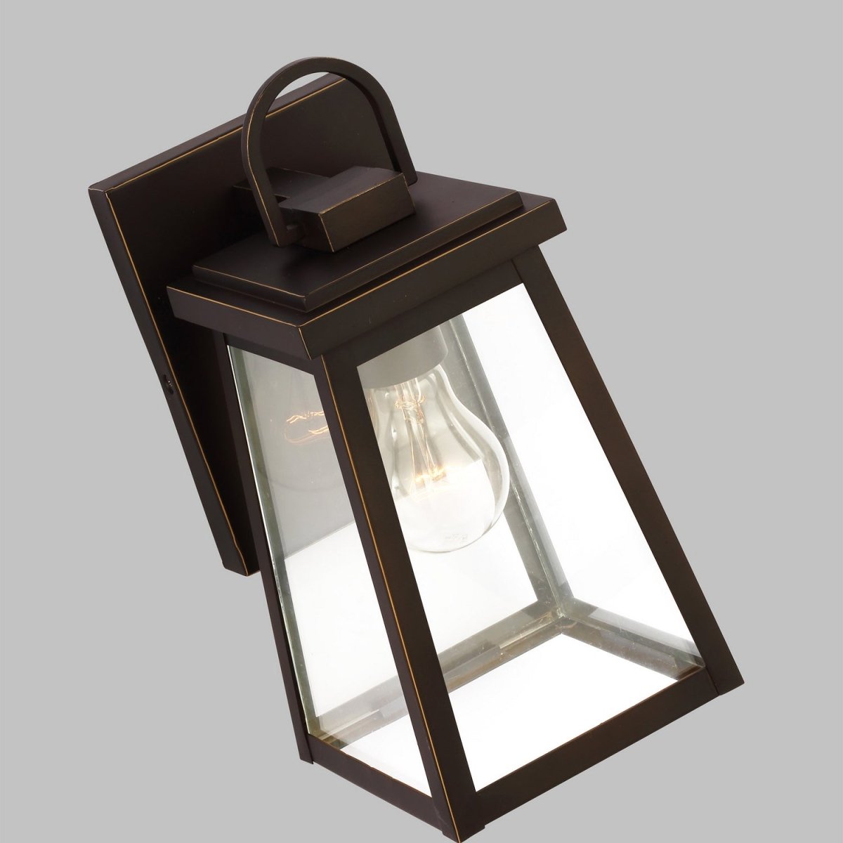 Lanterne murale extérieure Founders - Bronze antique 8 1/2" by Visual Comfort Studio | Luminaires & cie